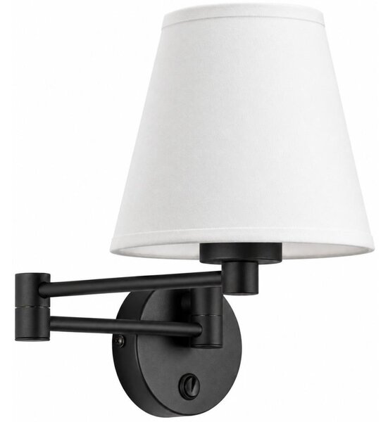 BRILAGI - Стенна лампа NUBILA 1xE27/15W/230V бяла/черна