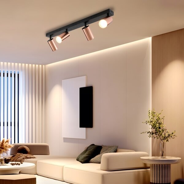 Immax NEO 08303L - Точково осветително тяло PUNTO 4xGU10/9W/230V розово злато