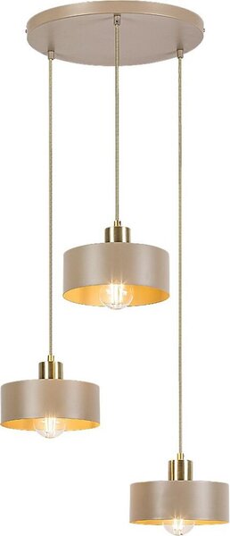 Rabalux 72143 - Полилей на кабел TISANDRA 3xE27/25W/230V