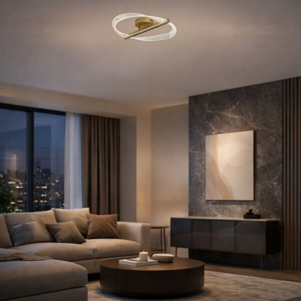 Rabalux 71464 - LED таванно осветително тяло OLYSSIA LED/24W/230V Ø 52 см
