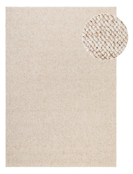 Кремав килим подходящ за пране 120x170 cm Rocco Cream – Elle Decoration