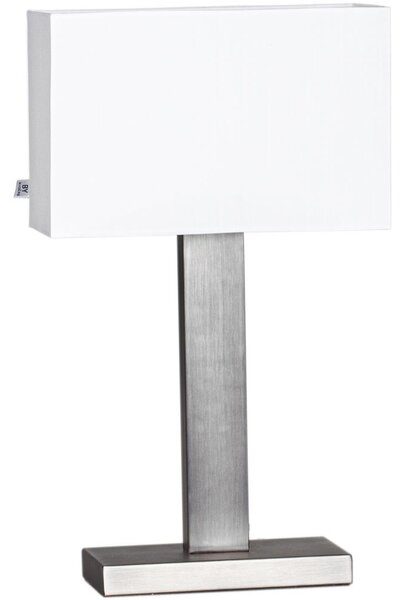 ByRydens 4002680-6524 - Настолна лампа PRIME 1xE27/5W/230V бяла/матов хром