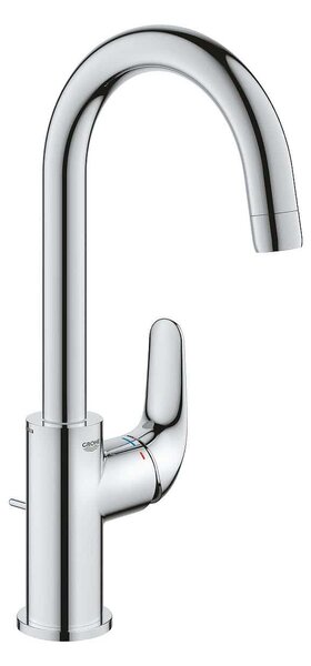Grohe Euroeco Едноръкохватков смесител за умивалник, L-размер, с изпразнител