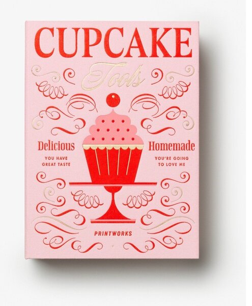 Комплект за декорация на сладкиши, 10 бр. The Essentials Cupcake Tools – Printworks