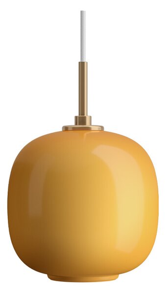 Louis Poulsen - VL45 Radiohus Висяща Лампа Ø175 Brass/Glossy Amber Louis Poulsen