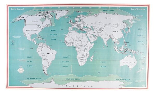 Скреч карта 87x52 cm World Map – Rex London