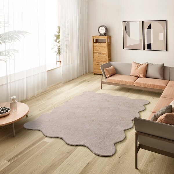 Сиво-розов килим подходящ за пране 120x170 cm Mellow – Universal