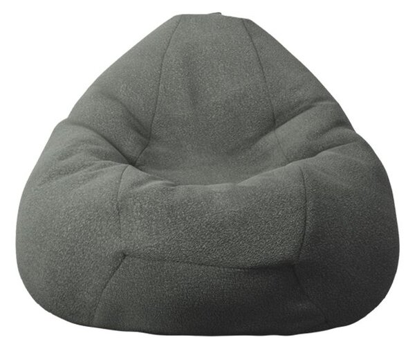 Калъф за пуф круша, 320л., Nirvana Grande - Smoke Grey, (Не съдържа пълнеж), Гама Premium