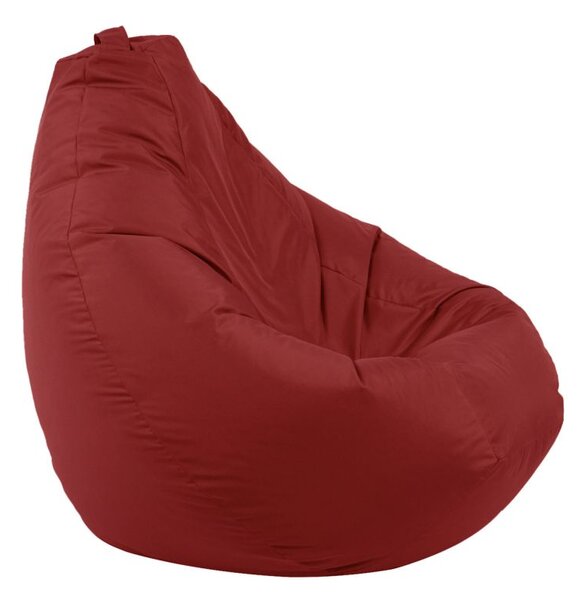 Калъф за пуф круша, 320л., Nirvana Grande - Panama Red, (Не съдържа пълнеж), водоустойчив