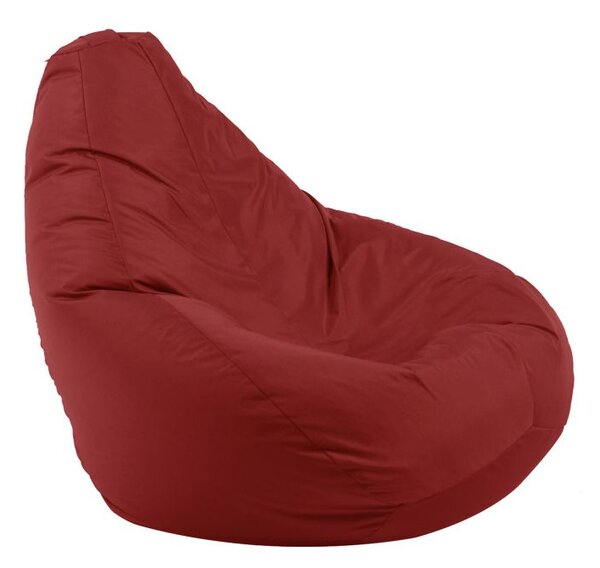 Калъф за пуф круша, 220л., Nirvana Hobbit - Teteron Red, (Не съдържа пълнеж), за открито