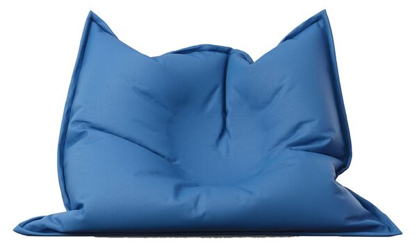Пуф Голяма възглавница, 350л., Magic Pillow - Blue, Еко кожа, Пълнеж от Полистиролни перли