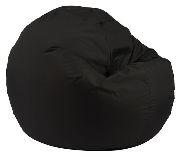 Калъф за пуф 330л., Relaxo XL - Teteron Black, (Не съдържа пълнеж), за открито