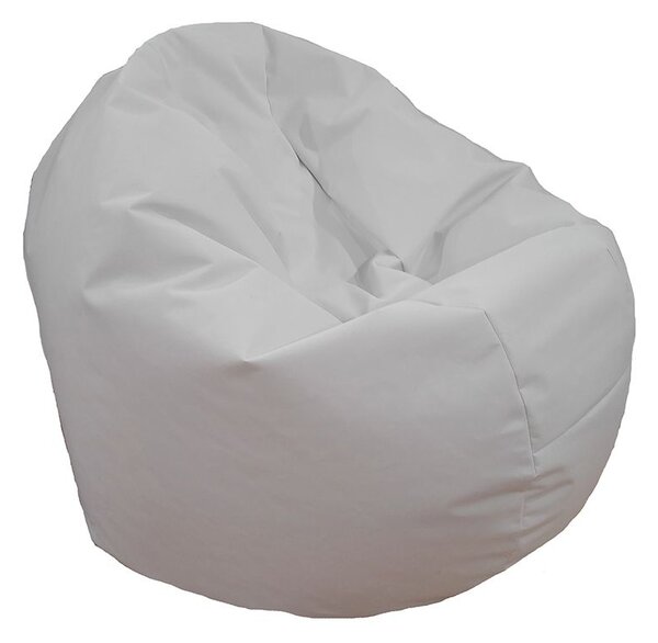 Пуф 330л., Relaxo XL - White, Водоустойчив, Перящ се калъф, Пълнеж от Полистиролни перли