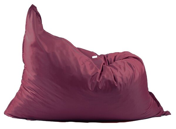 Пуф, 500л. Magic pillow XXL - Panama Bordo, Водоустойчив, Перящ се калъф, Пълнеж с микс от мемори пяна и дунапрен