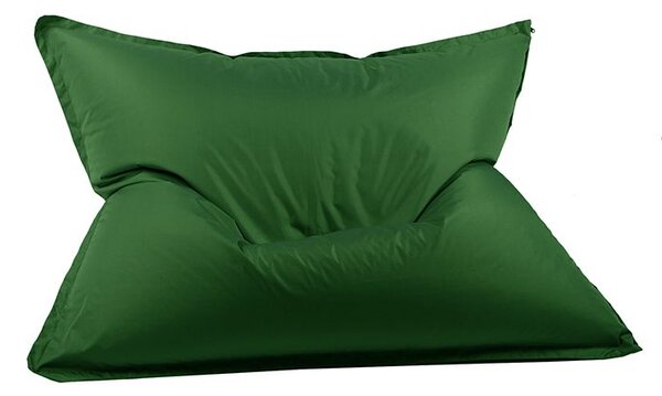 Пуф, Голяма възглавница, 350л., Magic Pillow - Teteron Green, Перящ се калъф, За открито, Пълнеж от Полистиролни перли