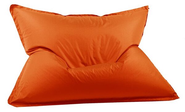 Пуф Голяма възглавница, 350л., Magic Pillow - Teteron Neon Orange, Перящ се калъф, За открито, Пълнеж от Полистиролни перли