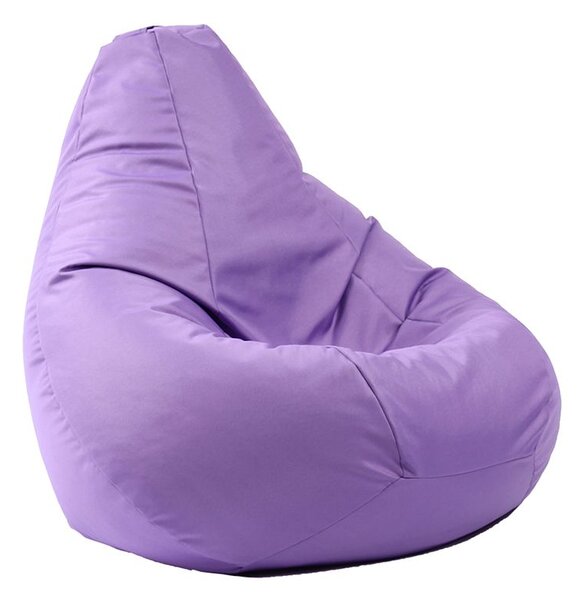 Калъф за пуф круша, 220л., Nirvana Hobbit - Panama Violet, (Не съдържа пълнеж), водоустойчив