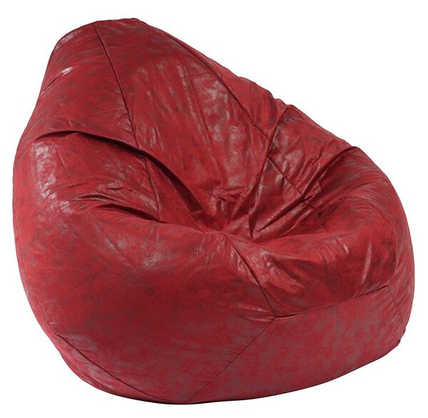 Калъф за пуф круша, 320л., Nirvana Grande - Cranberry, (Не съдържа пълнеж), Гама Premium
