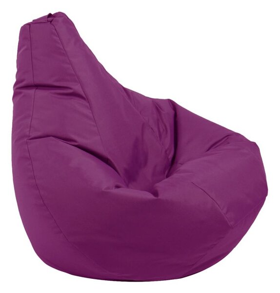 Калъф за пуф круша, 160л., Nirvana Light - Teteron Pink, (Не съдържа пълнеж), за открито