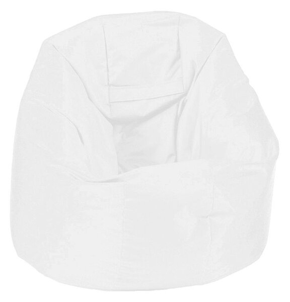 Калъф за пуф, 210л., Relaxo - Panama White, (Не съдържа пълнеж), водоустойчив