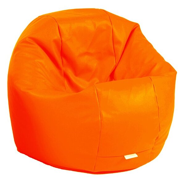 Калъф за пуф, 210л., Relaxo - Panama Neon Orange, (Не съдържа пълнеж), водоустойчив