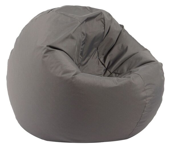 Калъф за пуф, 210л., Relaxo - Teteron Grey, (Не съдържа пълнеж), за открито