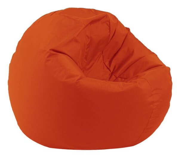 Калъф за пуф, 210л., Relaxo - Teteron Orange Neon, (Не съдържа пълнеж), за открито