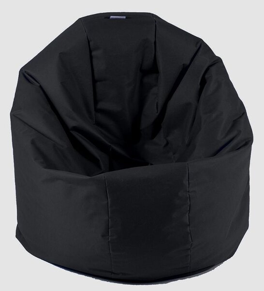 Калъф за пуф 330л., Relaxo XL - Panama black, (Не съдържа пълнеж), водоустойчив