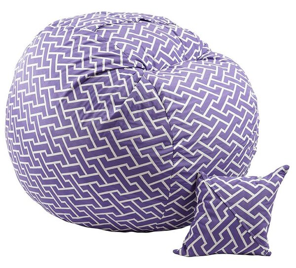 Комплект Барбарон и декоративна възглавница 600л. King Size, Zippity Purple, Перящ се калъф, Пълнеж с микс от мемори пяна и дунапрен, Гама Premium