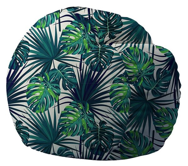 Барбарон 600л. King Size, Tropical, Перящ се калъф, Пълнеж с микс от мемори пяна и дунапрен, Принт