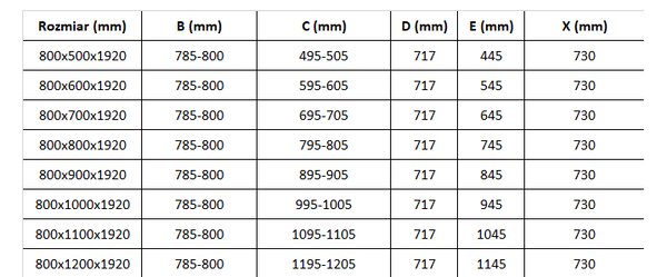 Mexen Pretoria душ кабина с отваряеми врати 80 x 80 см, прозрачна, черна - 852-080-080-70-00