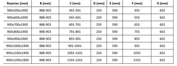 Mexen Roma душ кабина отваряема 90 x 90 см, прозрачна, черна - 854-090-090-70-00