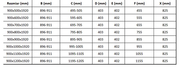 Mexen Lima душ кабина сгъваема 90 x 90 см, прозрачна, черна - 856-090-090-70-00