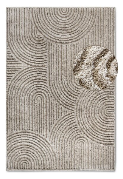 Бежов килим 80x120 cm Chappe Beige – Elle Decoration