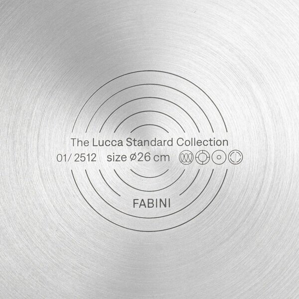 Тиган от неръждаема стомана ø 26 cm Lucca 4.0 – FABINI