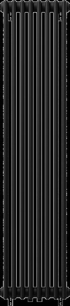 Mexen Denver декоративен радиатор 1600 x 378 mm, 1487 W, черен - W215-1600-378-00-70