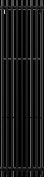Mexen Aurora декоративен радиатор 1800 x 450 мм, 1347 W, черен - W212-1800-450-00-70