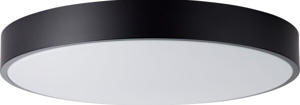 Brilliant - димируемо LED таванно осветително тяло SLIMLINE LED/60W/230V Ø 49 см, черно + дистанционно управление