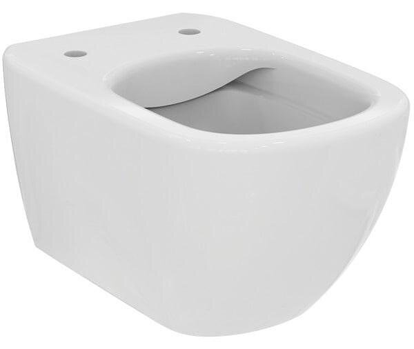 Tesi Rimless + WC комплект за вграждане, бял гланц