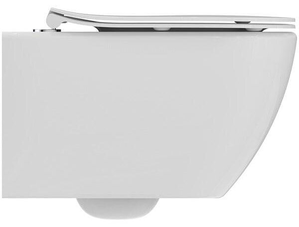 Tesi Rimless + WC комплект за вграждане, бял гланц