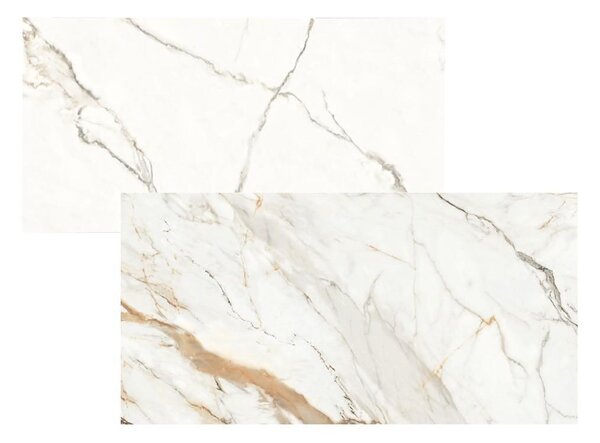 Гранитогрес Calacatta - 60 x 120 cm, различен вид