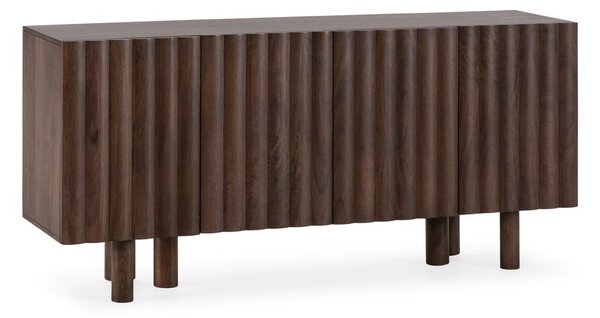 Кафяв скрин от масивно манго 160x80x40 cm Tamira – MOME