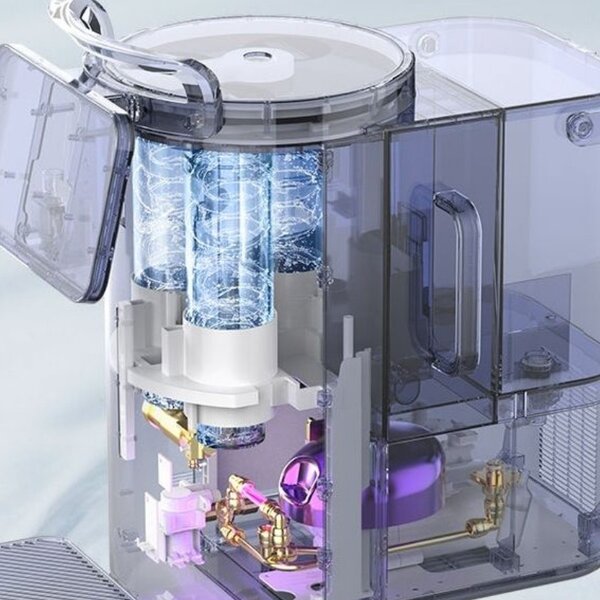 Филтър Aerospace-grade RO за NatureFlow Y6 Ultra, Обратна осмоза, Премахва олово, вируси и др, Без BPA, Бял
