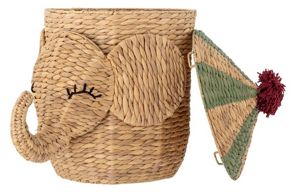 Детска кошница за играчки от воден зюмбюл в естествен цвят ø 35x50 cm Bobo – Bloomingville Mini