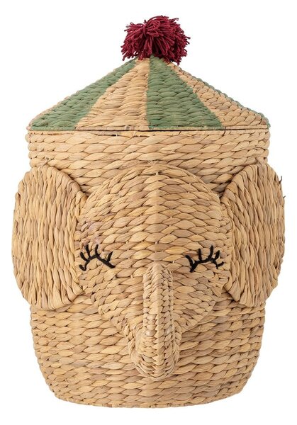 Детска кошница за играчки от воден зюмбюл в естествен цвят ø 35x50 cm Bobo – Bloomingville Mini