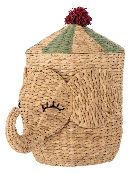 Детска кошница за играчки от воден зюмбюл в естествен цвят ø 35x50 cm Bobo – Bloomingville Mini