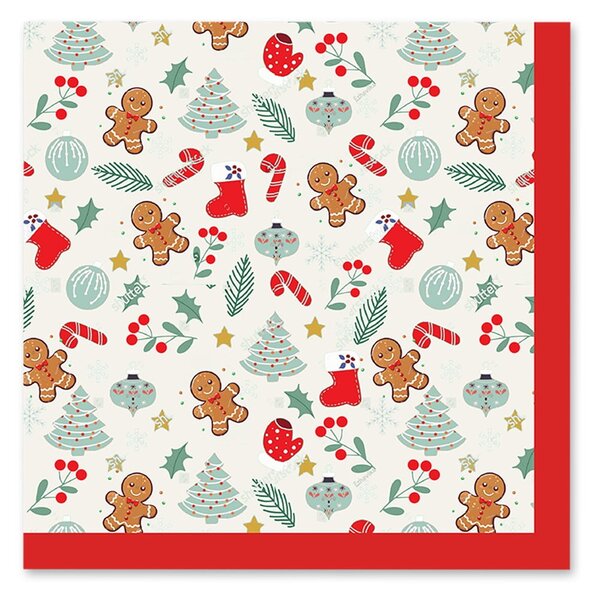 Салфетки в комплект от 20 бр. 33x33 cm Cookie – Homéa