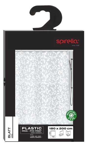 Завеса за душ 180x200 cm Blatt – Spirella