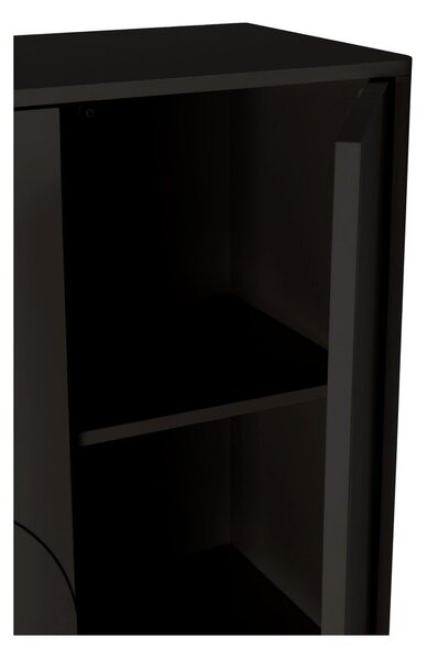 Черно шкафче 80x130x40 cm Solei – MOME