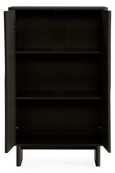 Черно шкафче 80x130x40 cm Solei – MOME
